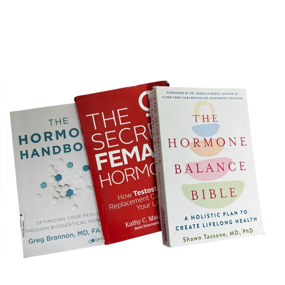 Hormone Health Books Set of 3: Menopause, Women's Health
